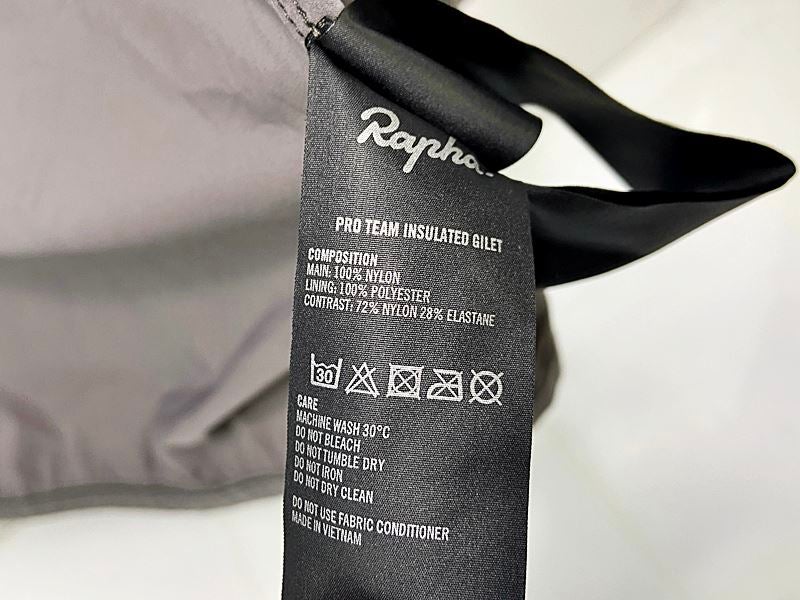ラファ Rapha プロチームインサレーテッドジレ PRO TEAM INSULATED
