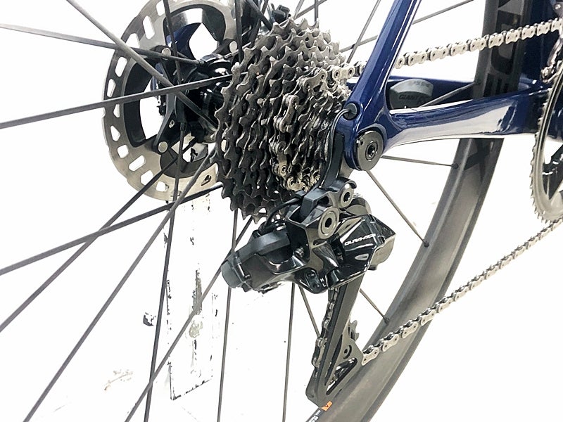 美品 GIANT TCR ADVANCED SL DISC TEAM バラ完組 12速 DURA-ACE Di2