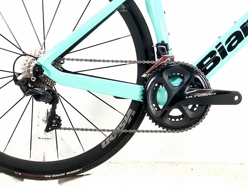 美品 ビアンキ BIANCHI アリア ARIA ULTEGRA リムブレーキ版 2021年