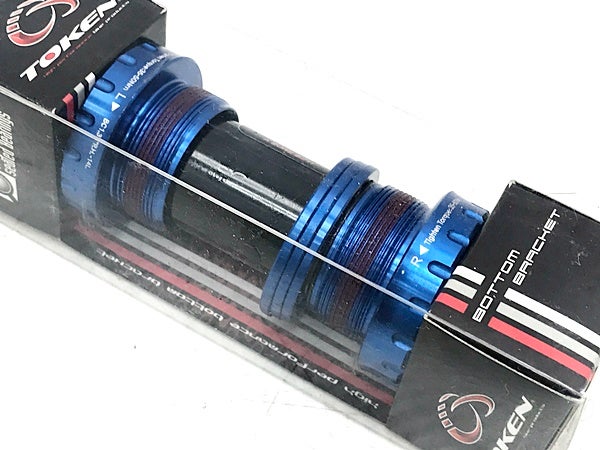 未使用 トーケン TOKEN ボトムブラケット BB TK878-EX BLUE BSA 68