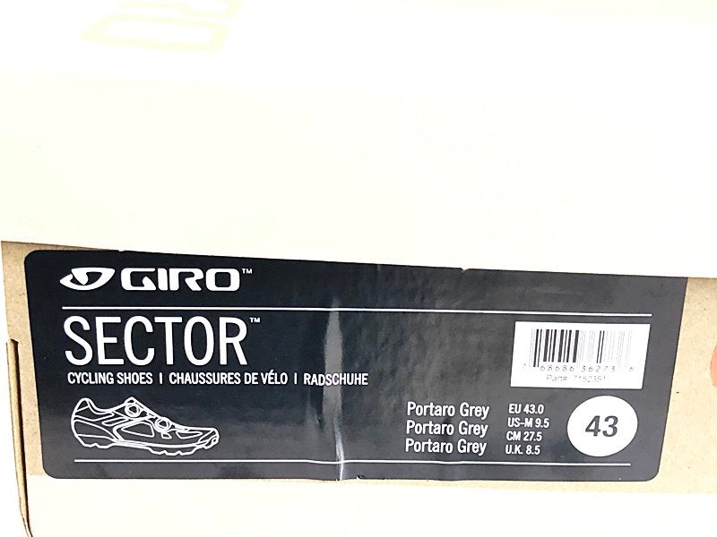 美品 ジロ GIRO SPDシューズ SECTOR EU43/27.5cm