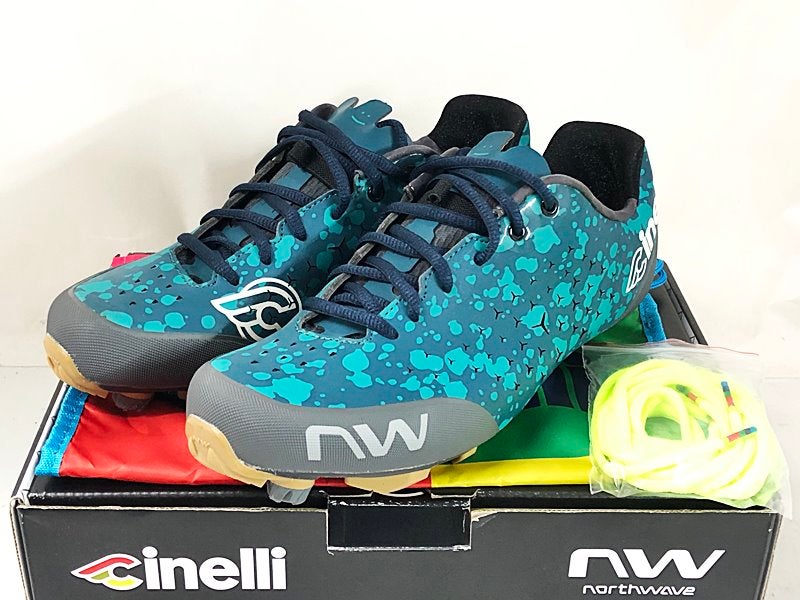 美品 ノースウェイブ NORTHWAVE SPDシューズ CINELLI ROCKSTER ZYDECO
