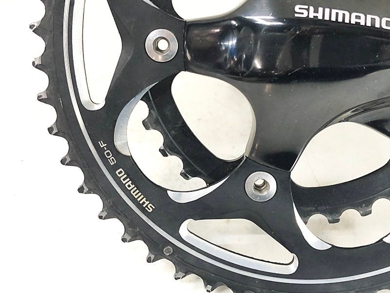 シマノ SHIMANO 10速クランクセット FC-R565 クランクセット 〇