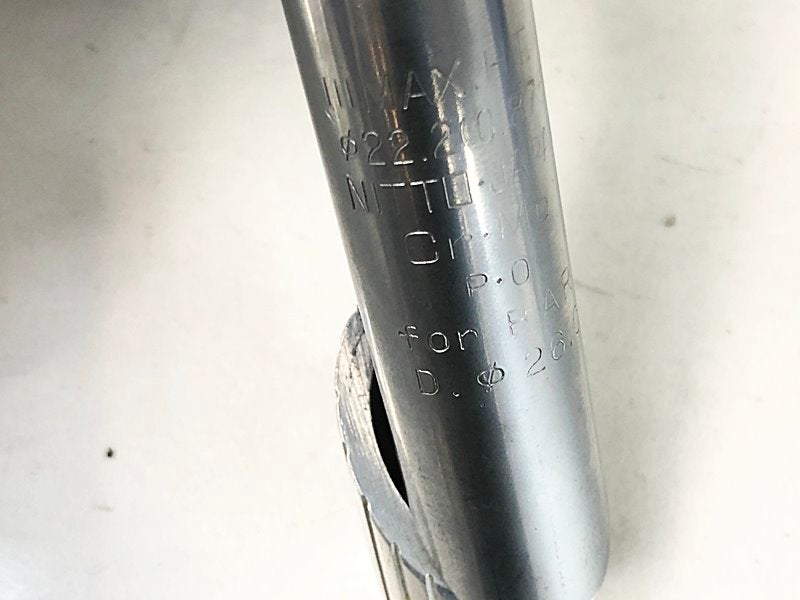 日東 NITTO 1インチスレッドステム UI-2 CR-MO 80mm/26.0mm/22.2mm ステム