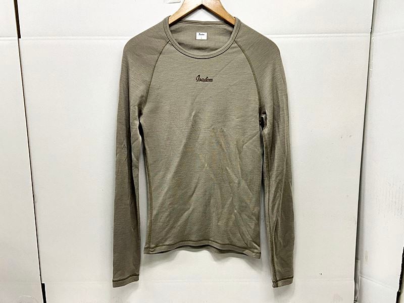 イザドア ISADORE ロングスリーブ メリノウール ベースレイヤー MERINO