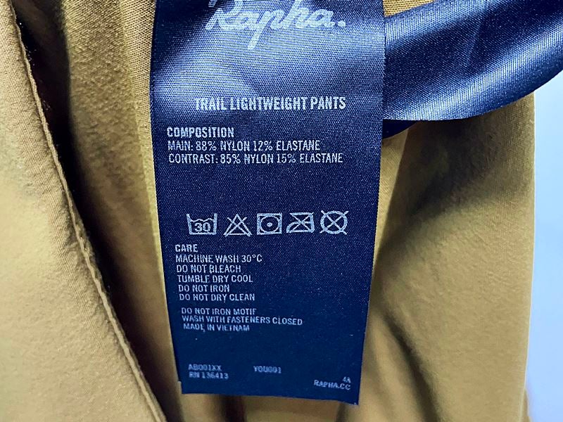 ラファ Rapha トレイルライトウェイトパンツ TRAIL LIGHTWEIGHT PANTS