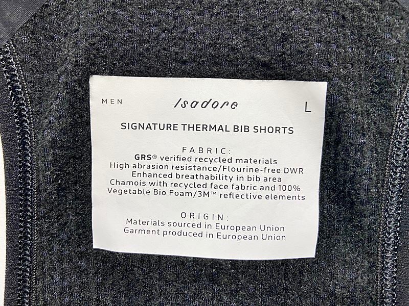 イザドア ISADORE シグネチャーサーマルビブショーツ SIGNATURE