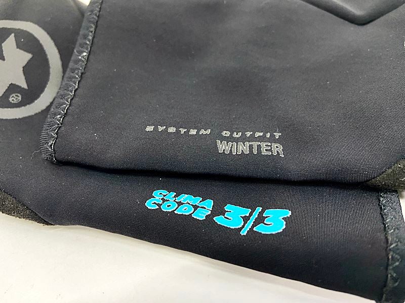 アソス ASSOS ウィンターグローブ WINTER GLOVE EVO Mサイズ ブラック