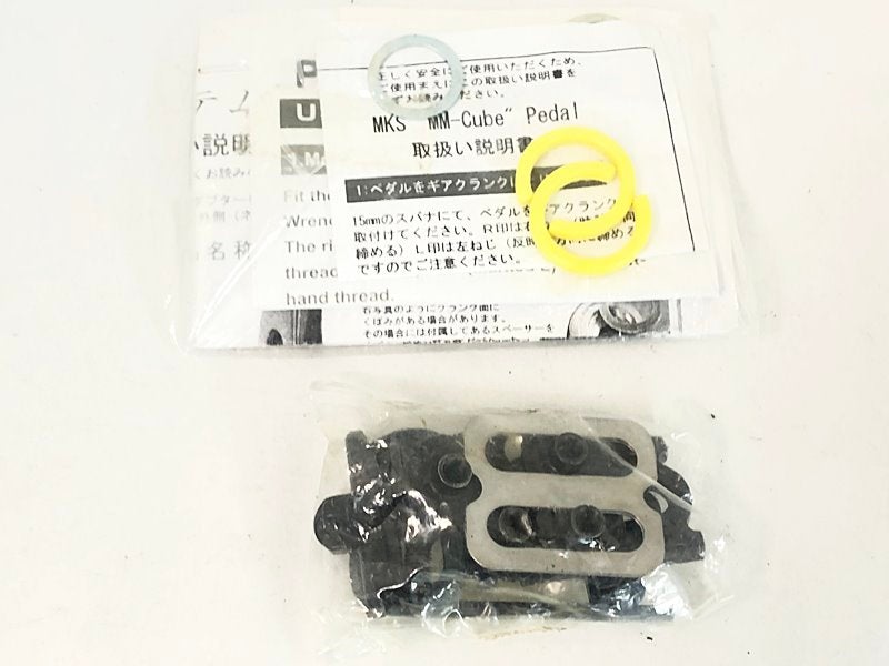 未使用品 三ヶ島 MKS SPD イージー ペダル M.M.CUBE EZY PEDAL