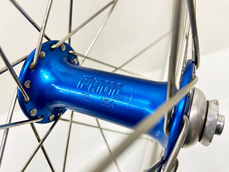 ポール/ベロシティ PAUL/VELOCITY ROAD HUB/QUILL RIM ホイールセット
