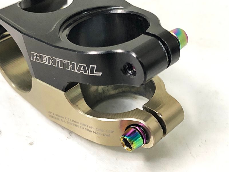 レンサル RENTHAL デュオ ステム DUO STEM 40mm/10°/31.8mm/28.6mm ステム