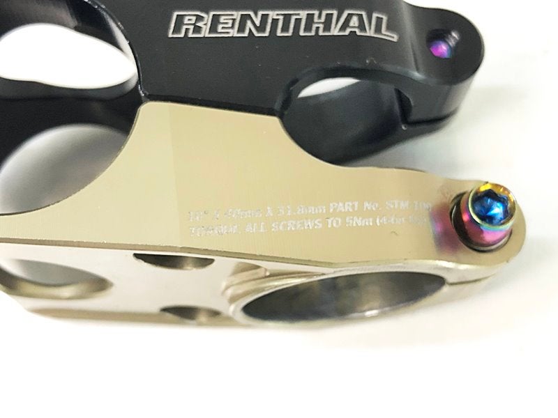レンサル RENTHAL デュオ ステム DUO STEM 40mm/10°/31.8mm/28.6mm ステム