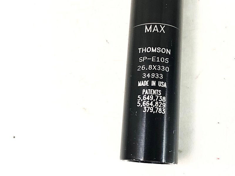 トムソン THOMSON エリート シートポスト ELITE SEAT POST 26.8mm