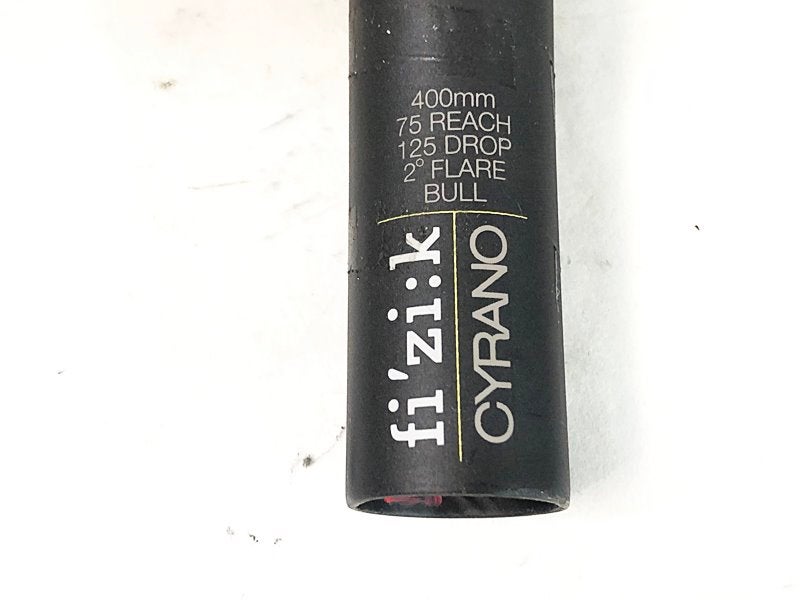 フィジーク FIZIK シラノ 00 CYRANO 00 400mm/31.8mm ドロップハンドル