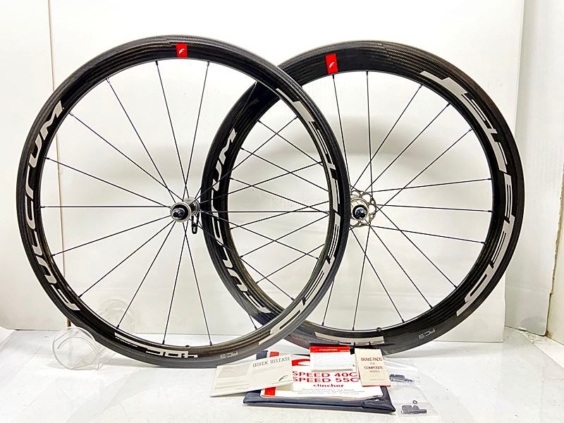 美品 フルクラム FULCRUM スピード SPEED 40C/55C AC3 ホイールセット