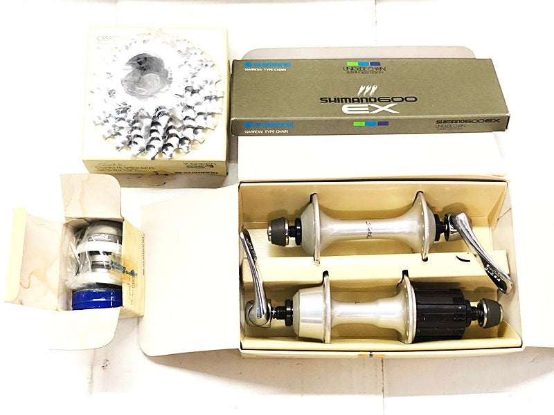 未使用品 シマノ SHIMANO サンテ SANTE 5000 2x7S SL、FC、FD、RD、BR