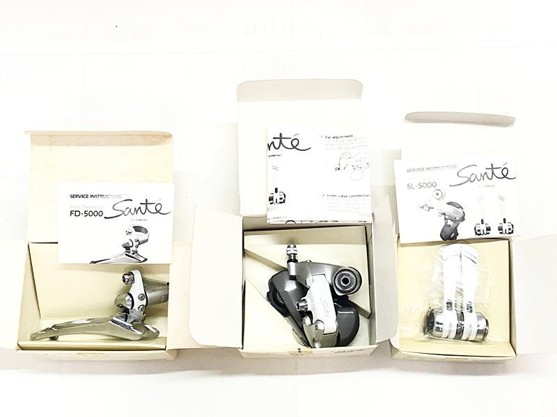 未使用品 シマノ SHIMANO サンテ SANTE 5000 2x7S SL、FC、FD、RD、BR