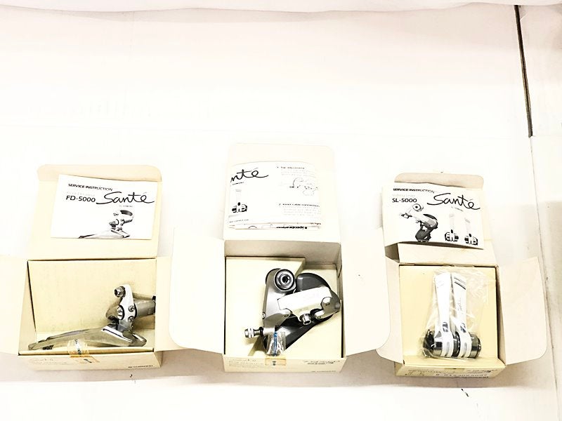 未使用品 シマノ SHIMANO サンテ SANTE 5000 2x7S SL、FC、FD、RD、BR
