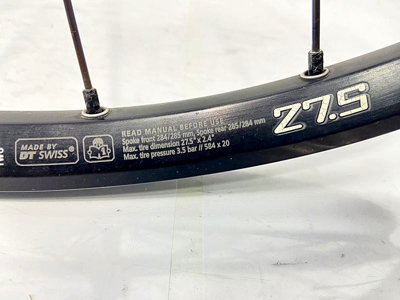 DTスイス DT SWISS X1700 SPLINE 2 27.5 ホイールセット シマノフリー