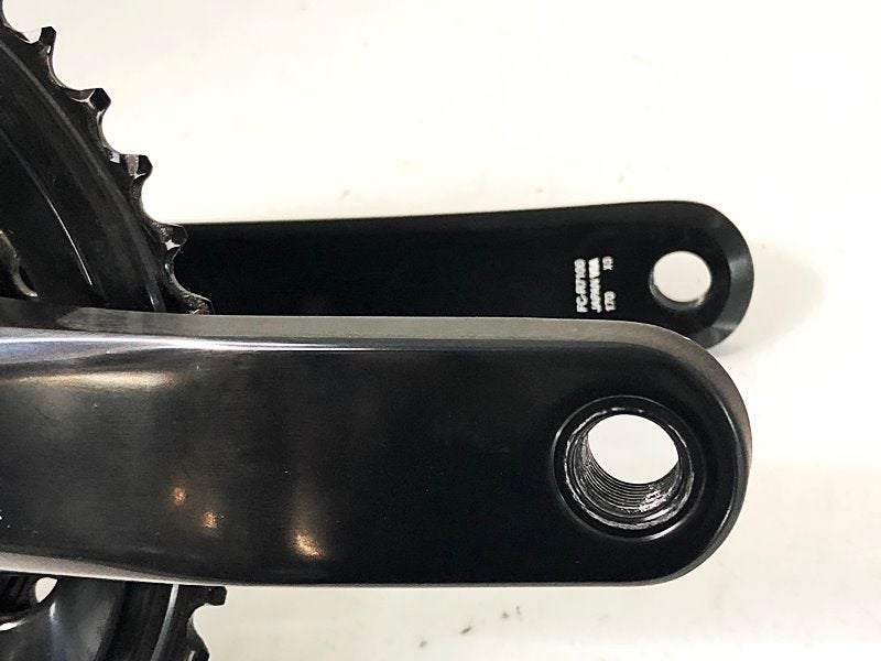 シマノ SHIMANO 105 FC-R7100 50-34T/170mm クランクセット 〇