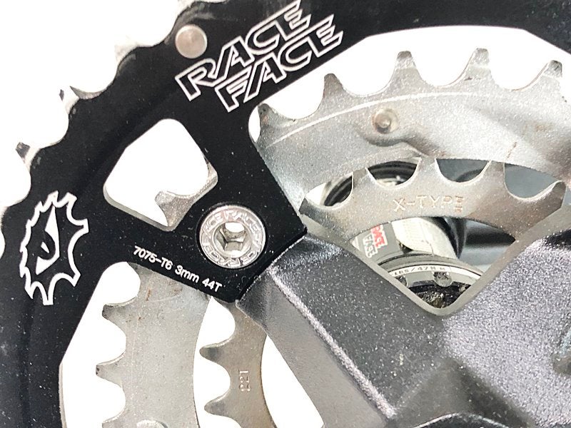 レースフェイス RACEFACE ライドXC RIDE XC 44-32-22T/170mm クランク