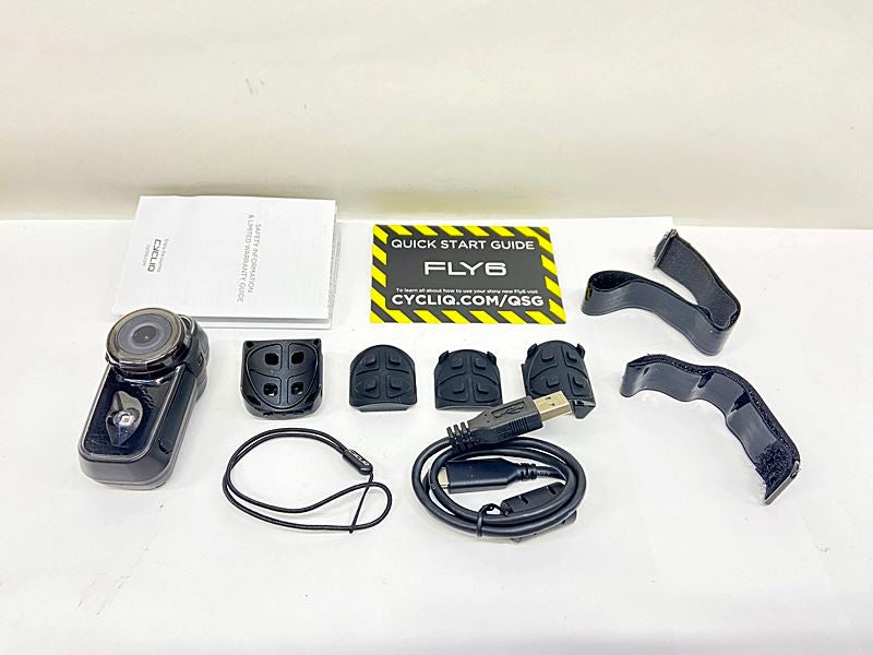 未使用品 サイクリック CYCLIQ フライ FLY6 CE Gen3 リアライト カメラ