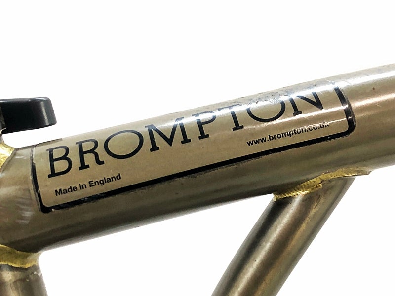 訳アリ レストアベース 部品取り ブロンプトン BROMPTON M3L 2011年 