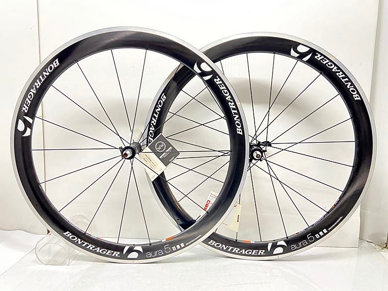 Bontragerチューブレスレディアラミドビード120tpi 700x28mm 未走行品 ボントレガー BONTRAGER オーラ AURA 5 ホイールセット