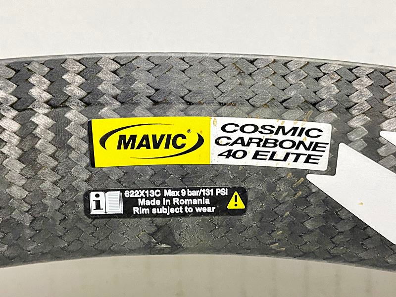マビック MAVIC コスミックカーボン COSMIC CARBON 40 ELITE ホイール