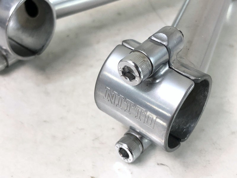日東 NITTO V字型ステム V-4 STEM 120mm/0°/25.4mm/28.6mm ステム
