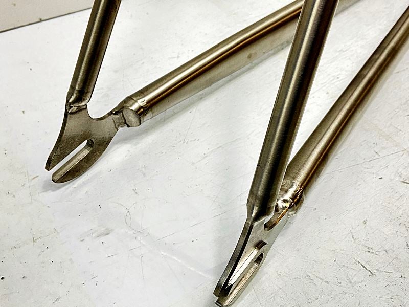 ピスト　FAN　soupra4130フレーム　ジャンク ジャンク シュミットサイクルワークス SCHMITT CYCLE WORKS Ti ピスト