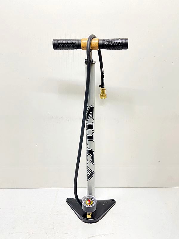 【中古美品】SILCA フロアポンプ(仏式)空気入れ シリカ SILCA 空気入れ フロアポンプ