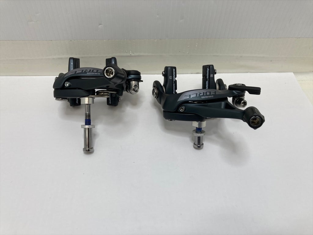 SRAM Force リムブレーキキャリパー　前後セット　美品 スラム SRAM フォース FORCE キャリパーブレーキ 前後セット（サイクル