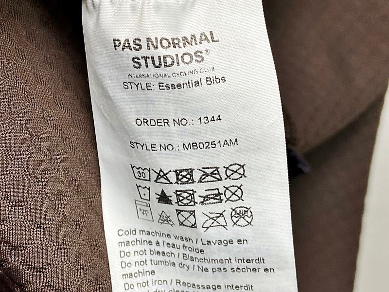 パスノーマルスタジオ PAS NORMAL STUDIOS ビブショーツ Men's
