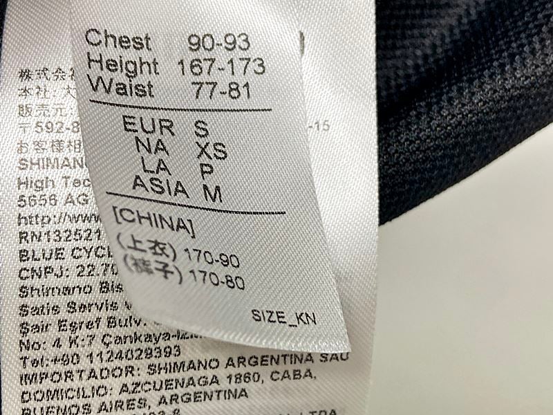 シマノ SHIMANO エレメントビブタイツ Sサイズ(ASIA M) ブラック