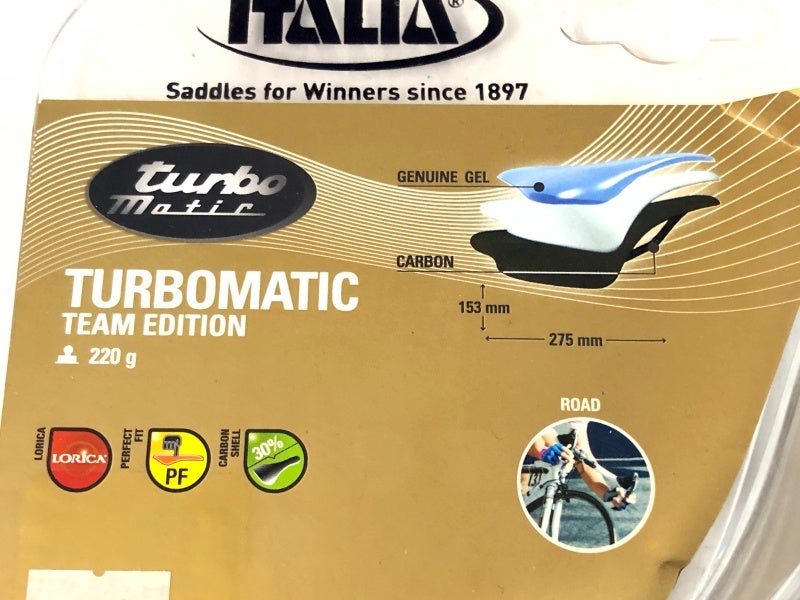 未使用品 セラ イタリア SELLE ITALIA ターボマティック チーム