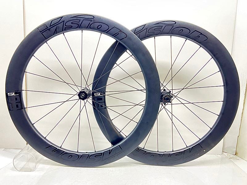 美品 ヴィジョン VISION メトロン METRON 60 SL ホイールセット シマノ