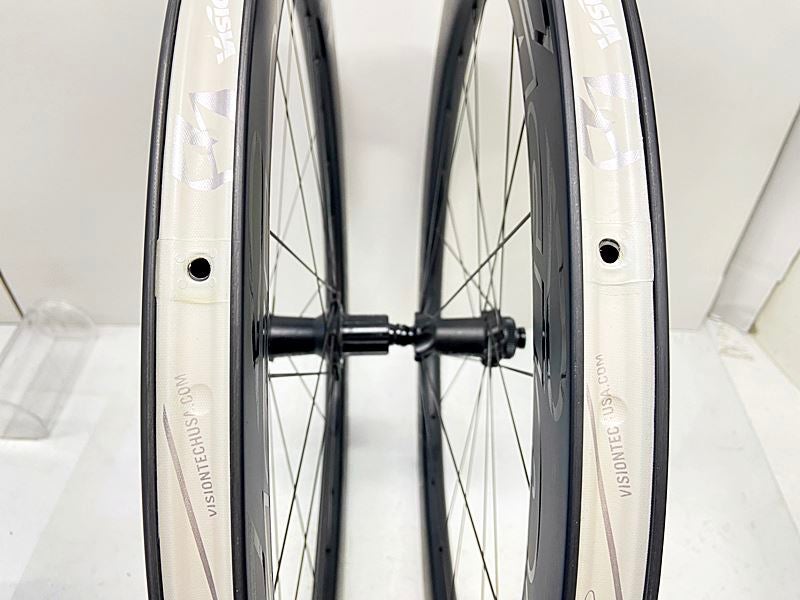 美品 ヴィジョン VISION メトロン METRON 60 SL ホイールセット シマノ