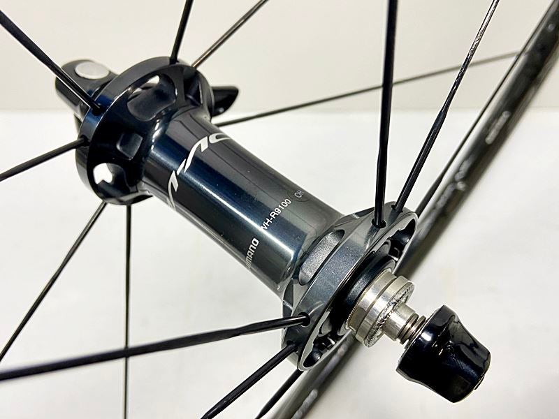 超美品 シマノ SHIMANO DURA-ACE WH-R9100 C24 CL ホイールセット