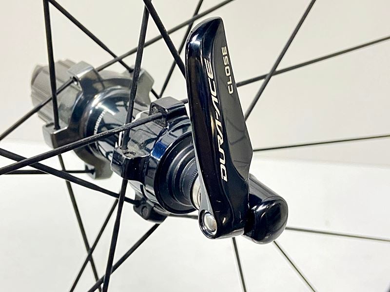 超美品 シマノ SHIMANO DURA-ACE WH-R9100 C24 CL ホイールセット