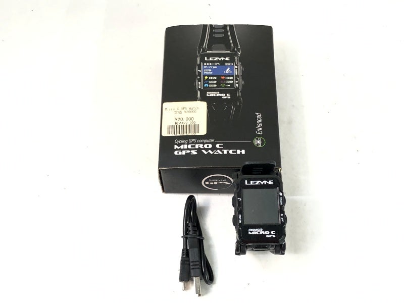 未使用品 レザイン LEZYNE サイクルコンピューター マイクロ C GPS