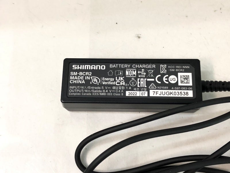 シマノ SHIMANO Di2用 バッテリーチャージャー SM-BCR2 BATTERY