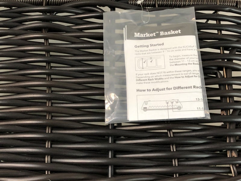 未使用品 ターン TERN リアバスケット マーケットバスケット（旧タイプ