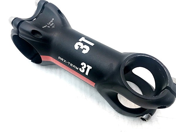 美品 3T ARX TEAM 90mmカーボンステム90mm +/-6° スリーティ 3T ARX-TEAM 90mm -6度（サイクルパラダイス山口より配送)