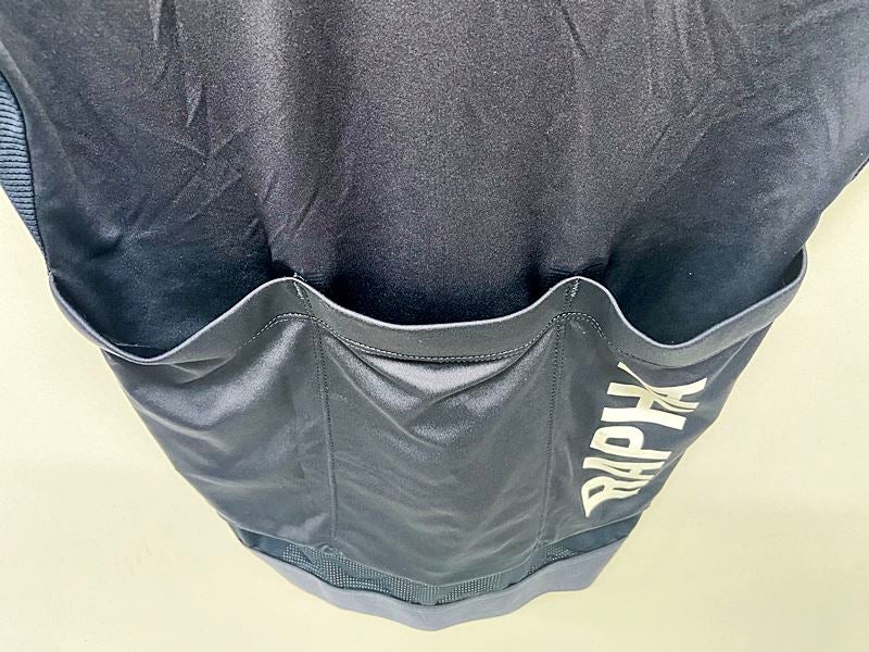ラファ rapha プロチームジャージ メンズS ホワイト×グレイ 中古美品