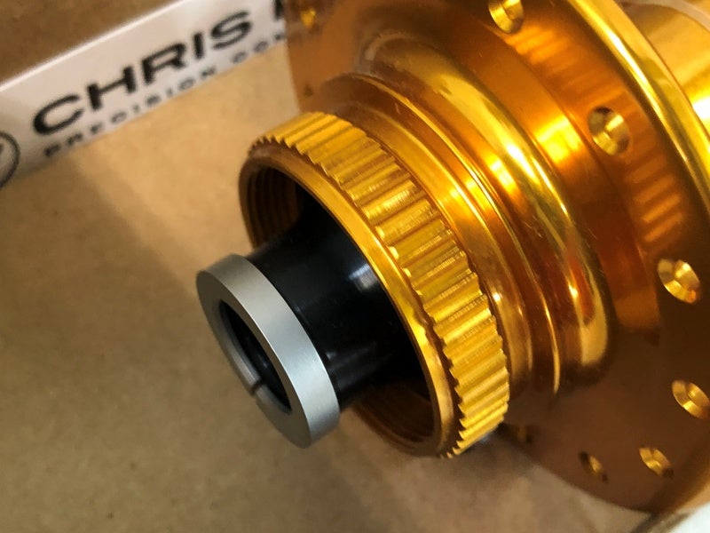 未使用品 クリスキング CHRISKING ディスクロードハブ 前後セット R45D