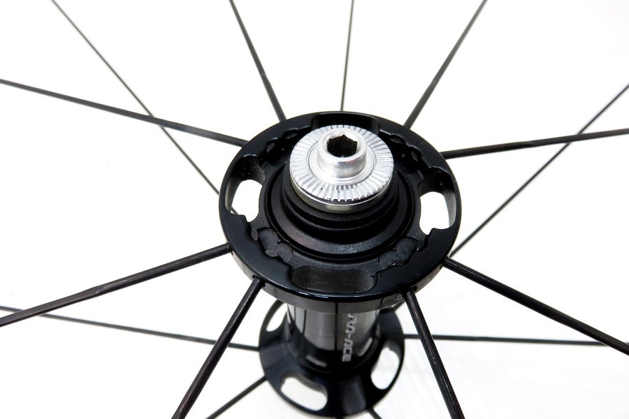 【デン　※プロフィール確認願います。】 C24 フロントホイール シマノ SHIMANO DURA-ACE WH-9000-C24 ホイールセット アルミ/カーボン