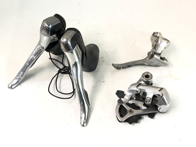 訳アリ シマノ SHIMANO DURA-ACE ST-7800 2x10S FD-7800 バンド径34.9