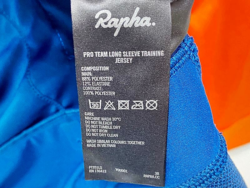 ラファ Rapha プロチームロングスリーブトレーニングジャージ PRO TEAM