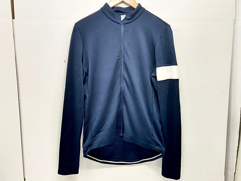 Rapha ネイビー ロングスリーブ サイクルジャージ L ラファ Rapha クラシックロングスリーブジャージ CLASSIC LONGSLEEVE